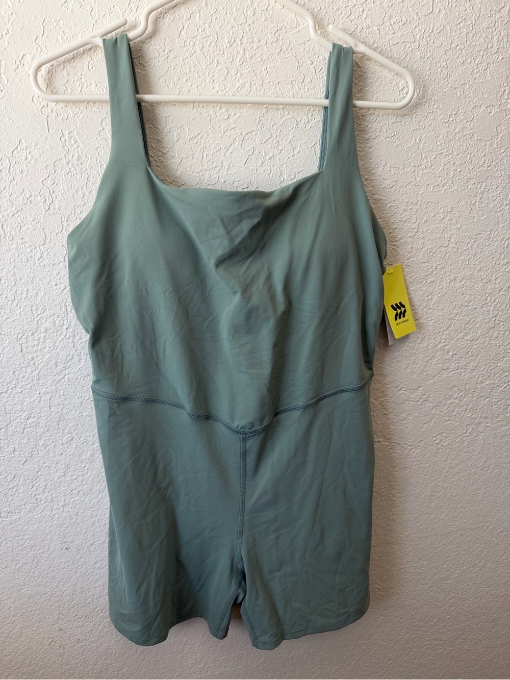 all in motion Sage Green Bodysuit~ NWT XL